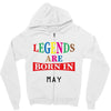 legends are born may Zipper Hoodie
