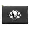 skate until the end black Accessory Pouches