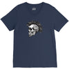 evil skull V-Neck Tee