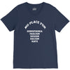 no place for homophobia sexism racism hate V-Neck Tee