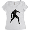 black panther Women's Triblend Scoop T-shirt