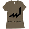 Death Grips Ladies Fitted T-Shirt
