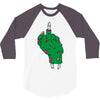 rude zombie 3/4 Sleeve Shirt