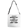 I Screwed Mothers Day So Fathers Day Lousy Tshirt Adjustable Strap Totes