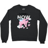 the time is now Crewneck Sweatshirt