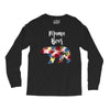mama bear floral Long Sleeve Shirts