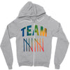 team 10 by jake paul Zipper Hoodie