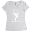 terrorist cat Women's Triblend Scoop T-shirt