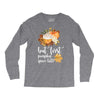 but first pumpkin space latte Long Sleeve Shirts