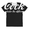 cock   taste the difference funny All Over Women's T-shirt
