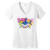 Wave Crusher Women's V-Neck T-Shirt