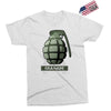 hand grenade military army Exclusive T-shirt