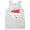 warning i kick balls Tank Top