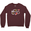 news flash black Crewneck Sweatshirt