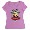 cousin luigi Women's Triblend Scoop T-shirt