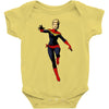 captain marvel Baby Bodysuit