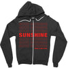 Good Morning Sunshine Zipper Hoodie