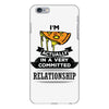 I Am Pizza Actually In A Very Commited Relationship iPhone 6/6s Plus Case