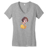 TWICE CHAEYOUNG Women's V-Neck T-Shirt