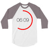 time check 3/4 Sleeve Shirt