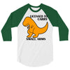 licensed to carry small arms 3/4 Sleeve Shirt