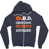 obsessive halloween disorder Zipper Hoodie