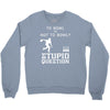 to bowl or not to bowl Crewneck Sweatshirt