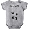 Guess What Baby Inside Pregnancy Announcement Baby Bodysuit