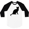 cat black had 3/4 Sleeve Shirt