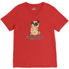 doggy style V-Neck Tee