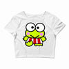 keroppi2 Crop Top