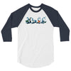 magical unicorns 3/4 Sleeve Shirt