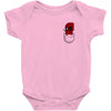 Deadpool Pocket Baby Bodysuit