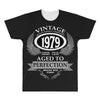 vintage quality without compromise 1979 aged to perfection All Over Men's T-shirt