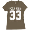 polk high Ladies Fitted T-Shirt