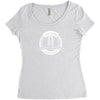 gruber base jump Women's Triblend Scoop T-shirt