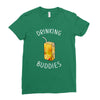 Drinking Buddies Juice Ladies Fitted T-Shirt
