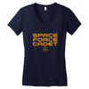 SPACE FORCE CADET Women's V-Neck T-Shirt