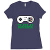 dad retro game Ladies Fitted T-Shirt