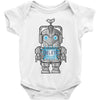 wind up cyberman Baby Onesie