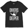 ow divers do it deeper V-Neck Tee
