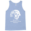 without a moustache einstein proud hirsute mustachioed grooming Tank Top