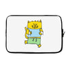 meow is running Laptop sleeve