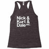 nick kurt dale Racerback Tank