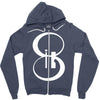 kryptonian symbol Zipper Hoodie