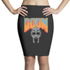 Doom With Mask Pencil Skirts