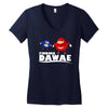 Finding Da Wae Shirt - Ugandan Knuckles Shirt Women's V-Neck T-Shirt