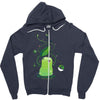 leaf storm Zipper Hoodie