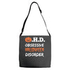 obsessive halloween disorder Adjustable Strap Totes