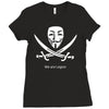 we are legion Ladies Fitted T-Shirt